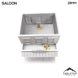Tabletop Terrain Building Old West Saloon - Wild West Building