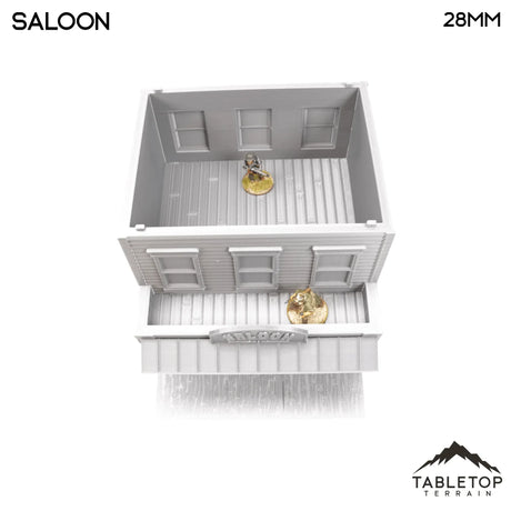 Tabletop Terrain Building Old West Saloon - Wild West Building