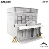 Tabletop Terrain Building Old West Saloon - Wild West Building