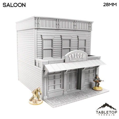 Tabletop Terrain Building Old West Saloon - Wild West Building