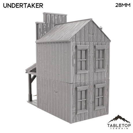 Tabletop Terrain Building Old West Undertaker - Wild West Building