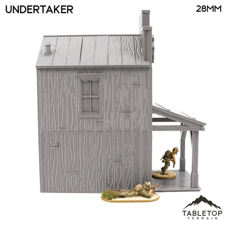 Tabletop Terrain Building Old West Undertaker - Wild West Building
