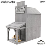 Tabletop Terrain Building Old West Undertaker - Wild West Building