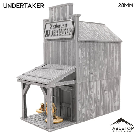 Tabletop Terrain Building Old West Undertaker - Wild West Building