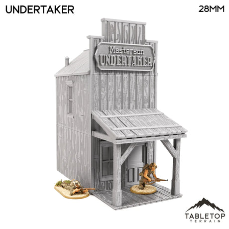 Tabletop Terrain Building Old West Undertaker - Wild West Building
