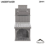 Tabletop Terrain Building Old West Undertaker - Wild West Building