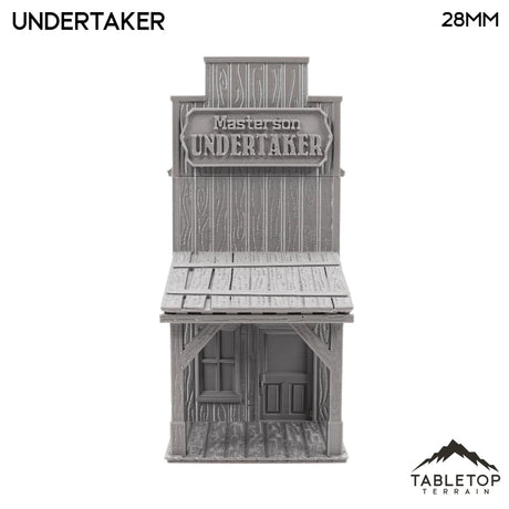 Tabletop Terrain Building Old West Undertaker - Wild West Building
