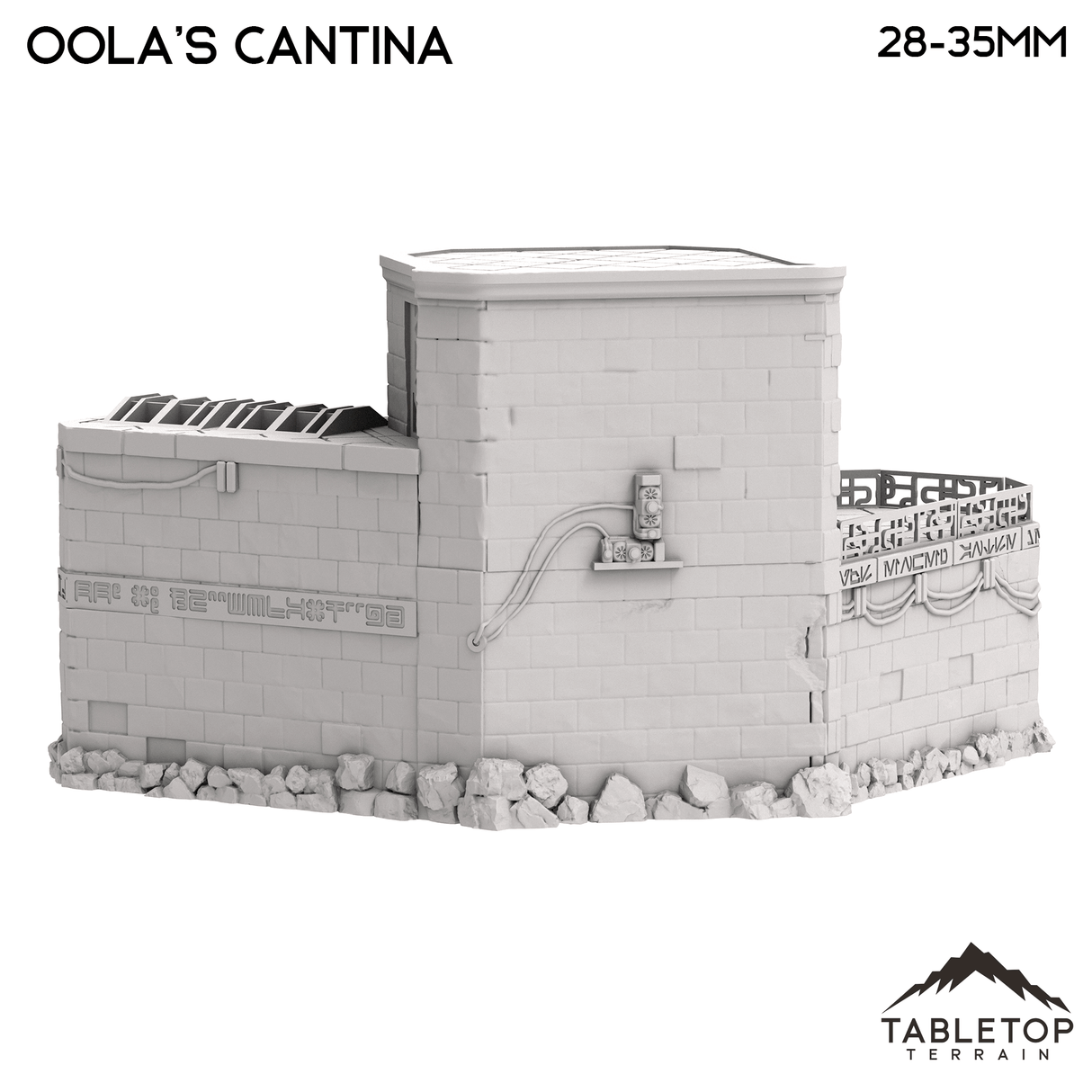 Tabletop Terrain Building Oola's Cantina