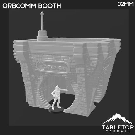 Tabletop Terrain Building OrbComm Booth - Ord Ferrum