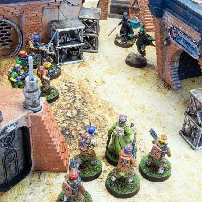 Tabletop Terrain Building OrbComm Booth - Ord Ferrum
