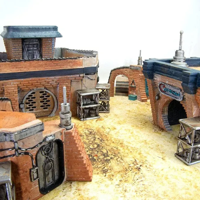 Tabletop Terrain Building OrbComm Booth - Ord Ferrum