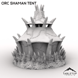Tabletop Terrain Building Orc Shaman Tent