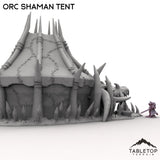 Tabletop Terrain Building Orc Shaman Tent