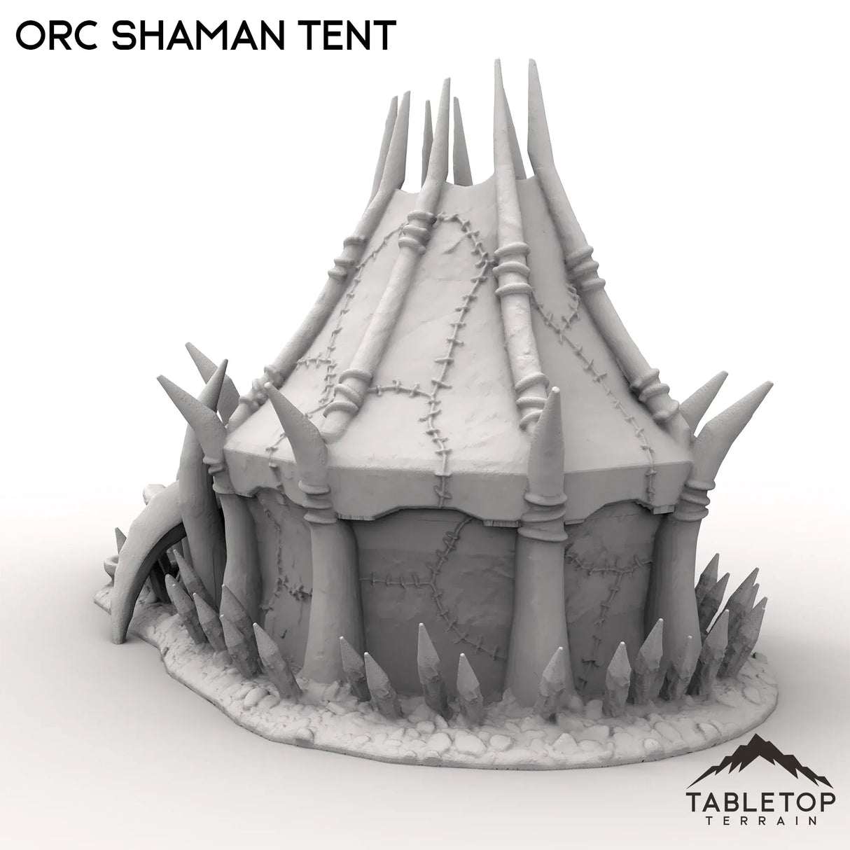 Tabletop Terrain Building Orc Shaman Tent
