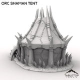 Tabletop Terrain Building Orc Shaman Tent