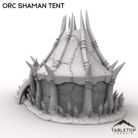 Tabletop Terrain Building Orc Shaman Tent
