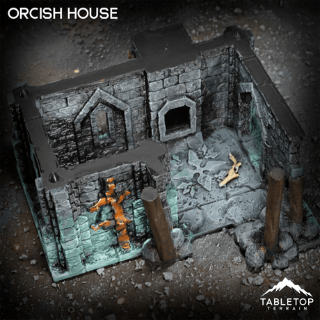 Tabletop Terrain Building Orcish House - Kingdom of Azragor