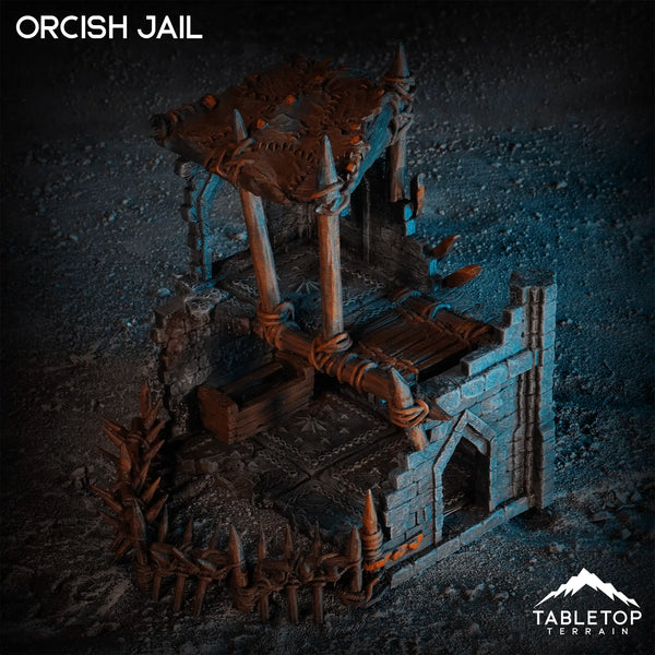 Tabletop Terrain Building Orcish Jail - Kingdom of Azragor