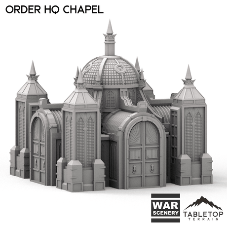 Tabletop Terrain Building Order HQ Chapel