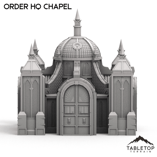 Tabletop Terrain Building Order HQ Chapel