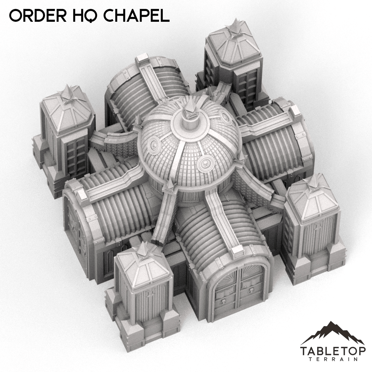 Tabletop Terrain Building Order HQ Chapel