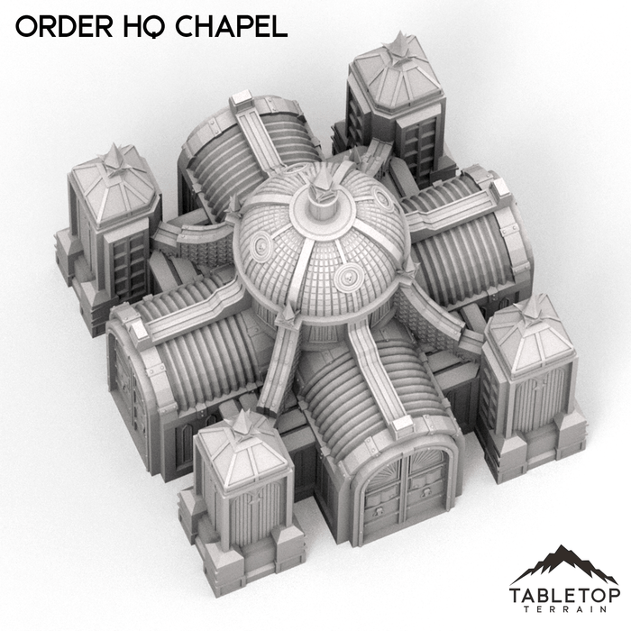 Tabletop Terrain Building Order HQ Chapel