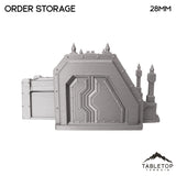 Tabletop Terrain Building Order Storage