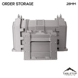 Tabletop Terrain Building Order Storage