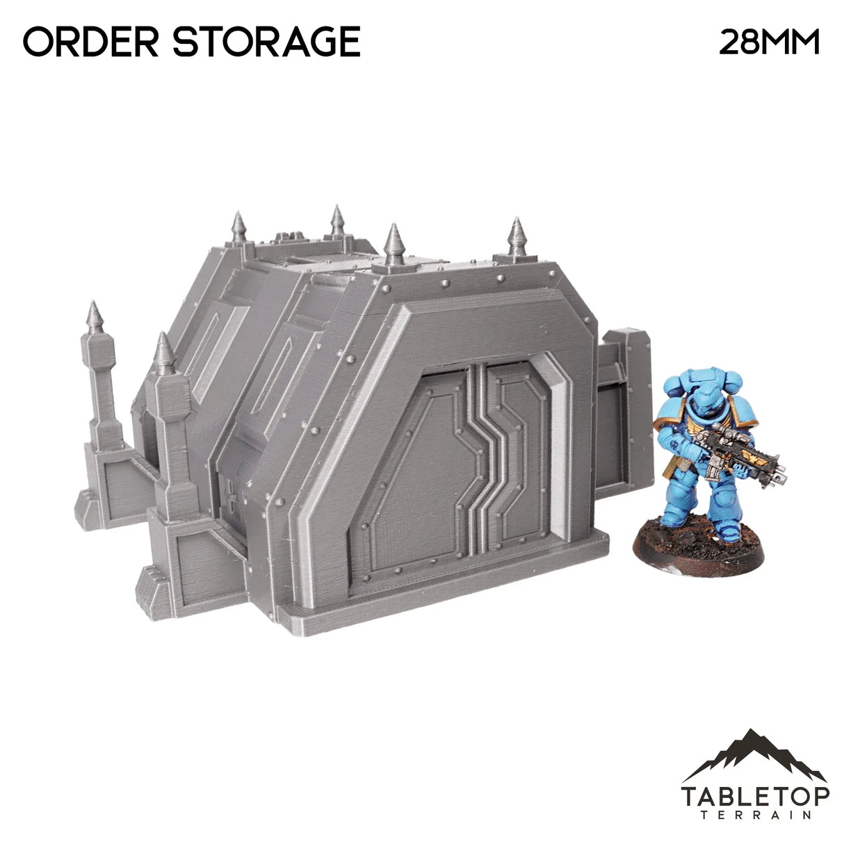 Tabletop Terrain Building Order Storage