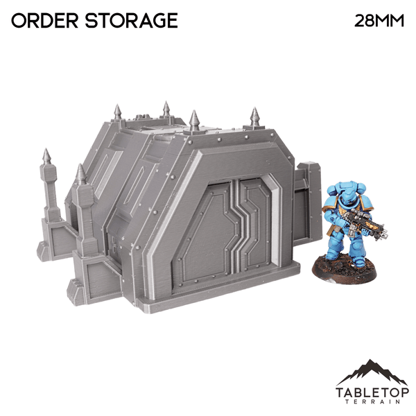 Tabletop Terrain Building Order Storage