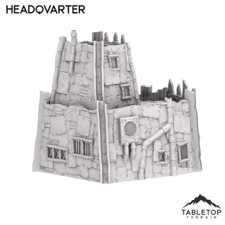 Tabletop Terrain Building Ork Headqvarter - Rivet City