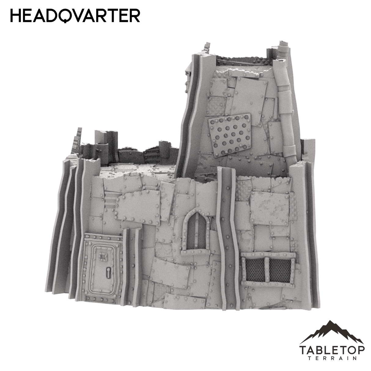 Tabletop Terrain Building Ork Headqvarter - Rivet City