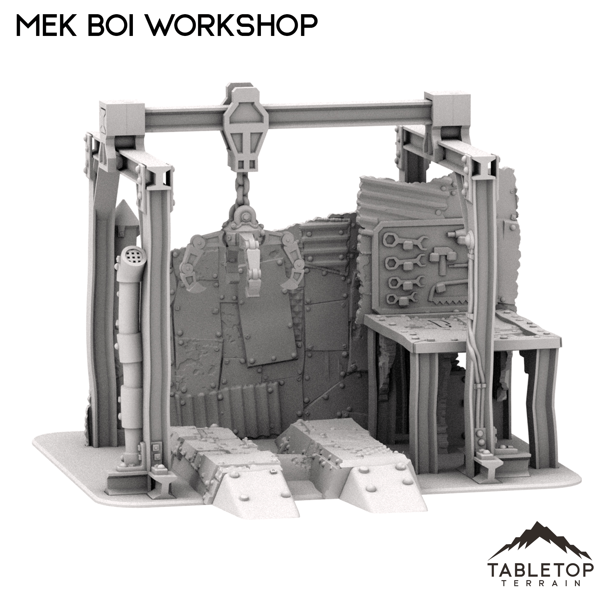 Ork Mek Boi's Workshop - Rivet City – Tabletop Terrain