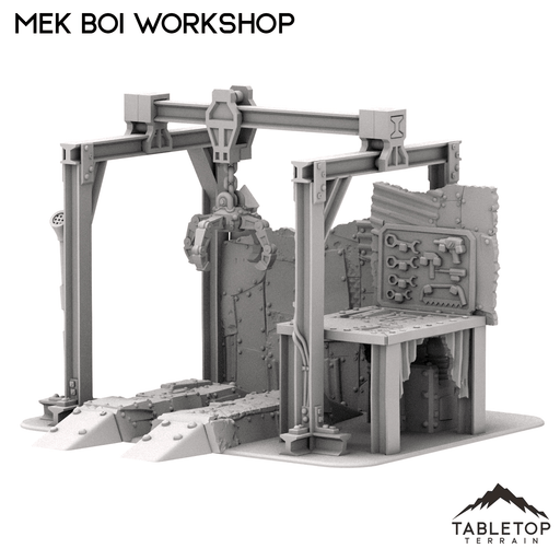 Tabletop Terrain Building Ork Mek Boi's Workshop - Rivet City