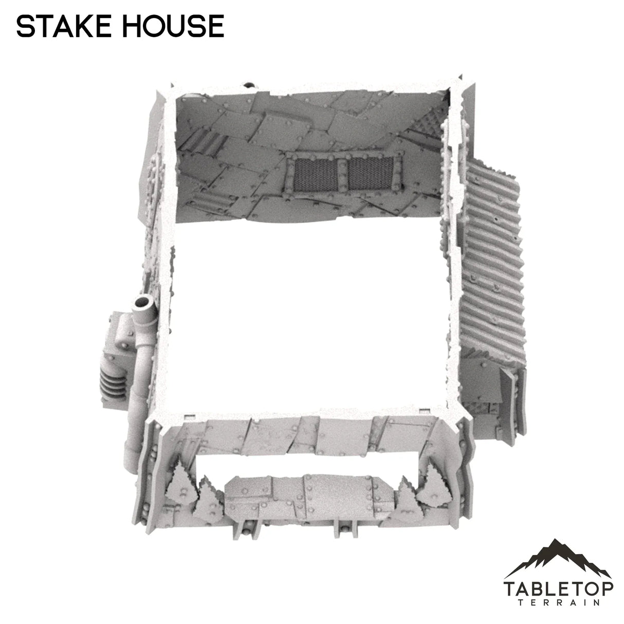 Tabletop Terrain Building Ork Stake House - Rivet City
