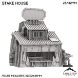 Tabletop Terrain Building Ork Stake House - Rivet City