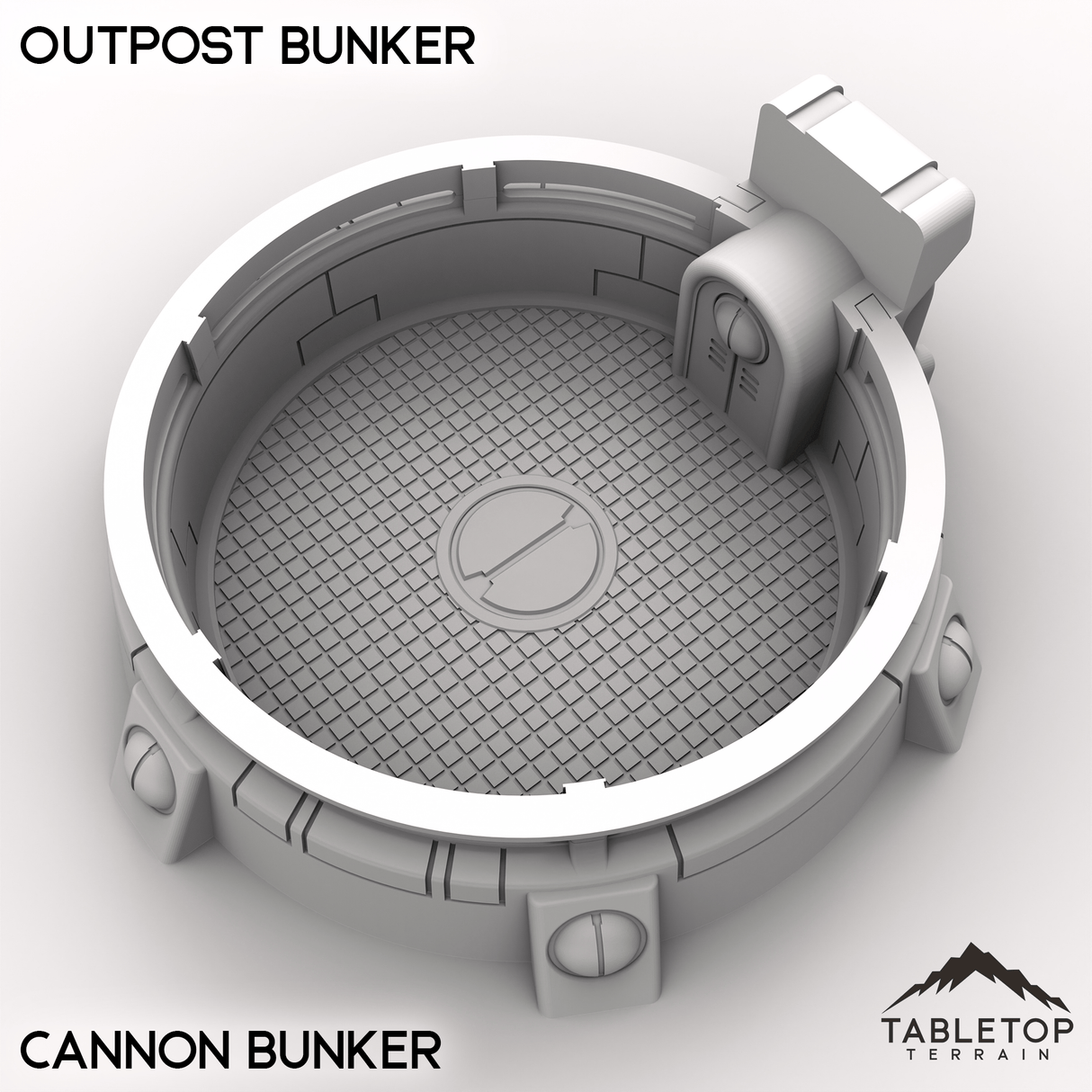 Tabletop Terrain Building Outpost Bunker