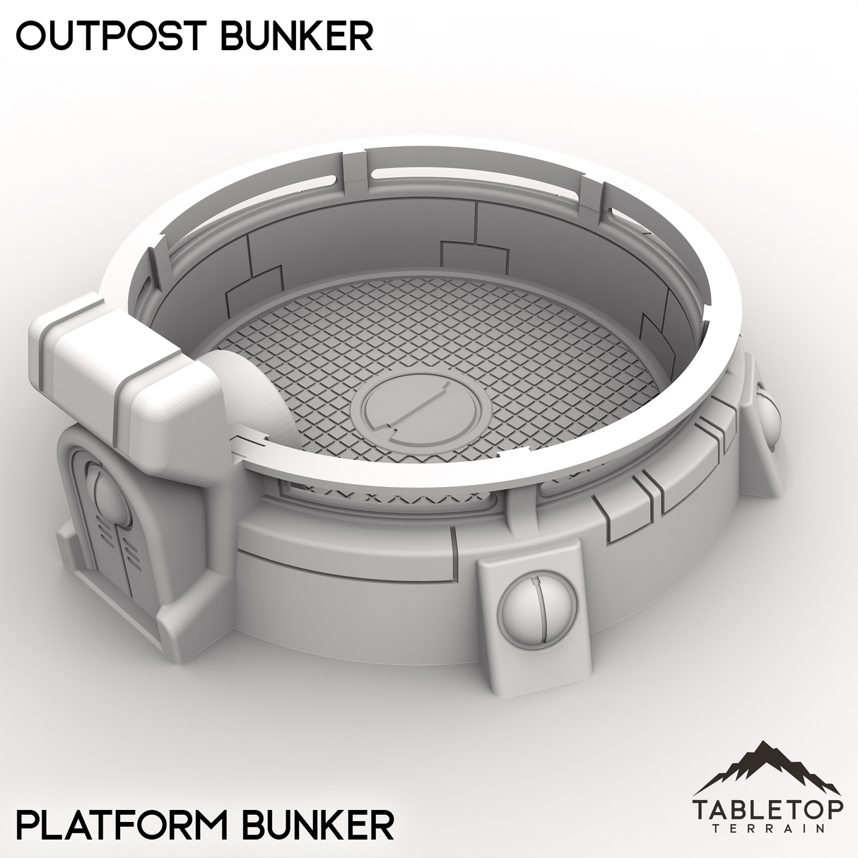 Tabletop Terrain Building Outpost Bunker