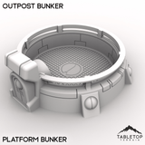 Tabletop Terrain Building Outpost Bunker