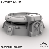 Tabletop Terrain Building Outpost Bunker