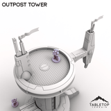Tabletop Terrain Building Outpost Tower