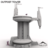 Tabletop Terrain Building Outpost Tower