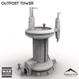 Tabletop Terrain Building Outpost Tower