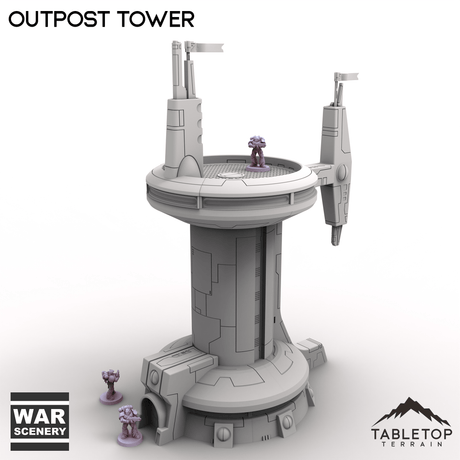 Tabletop Terrain Building Outpost Tower