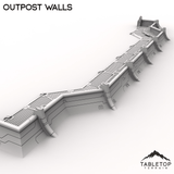 Tabletop Terrain Building Outpost Walls