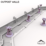 Tabletop Terrain Building Outpost Walls