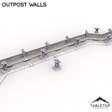 Tabletop Terrain Building Outpost Walls