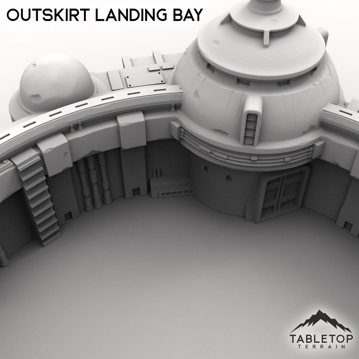 Tabletop Terrain Building Outskirt Landing Bay