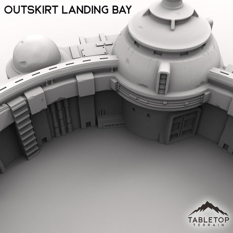 Tabletop Terrain Building Outskirt Landing Bay