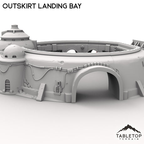Tabletop Terrain Building Outskirt Landing Bay